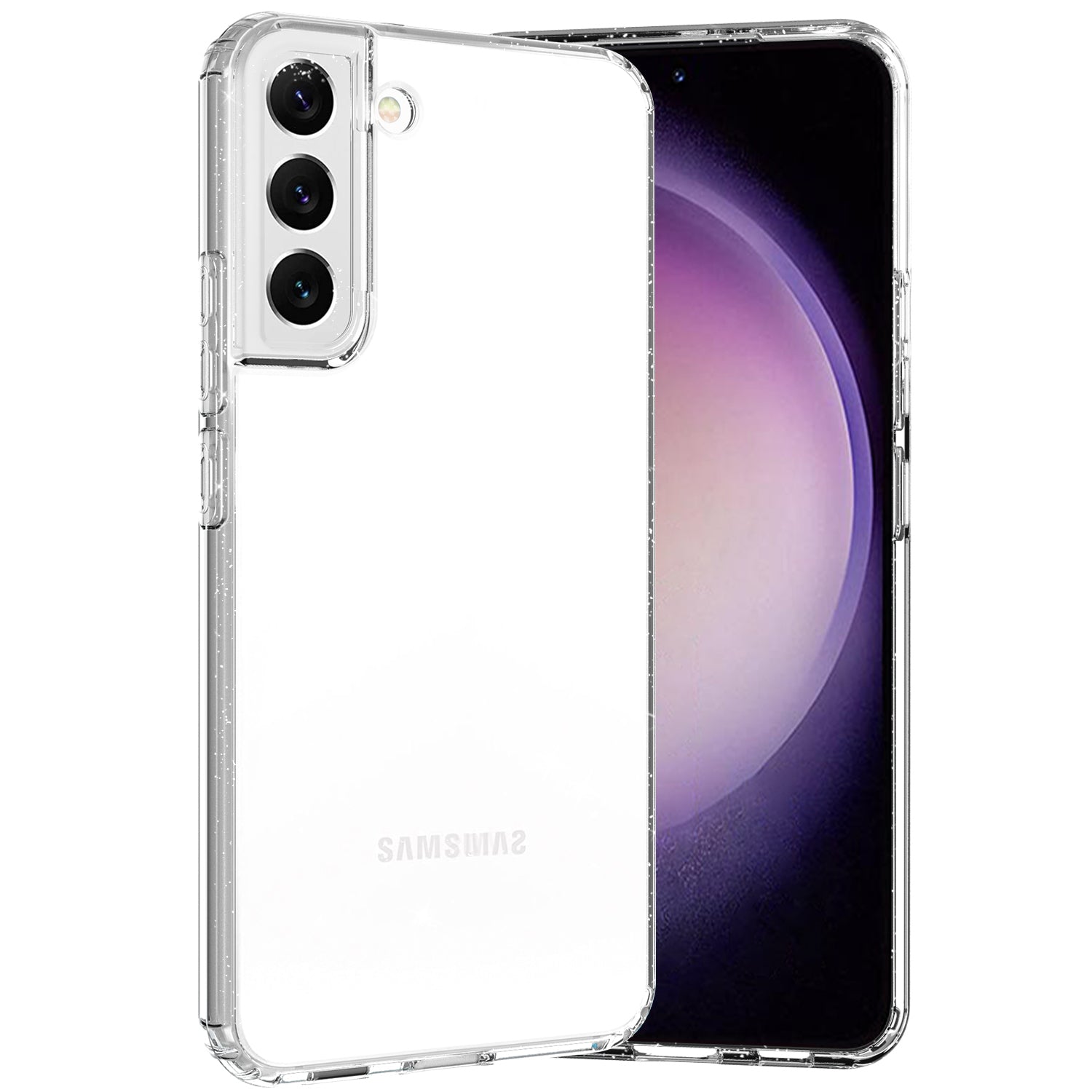 For Samsung Galaxy S23 Mobile Phone Cover Thickened Glitter Powder Clear TPU Phone Case For Samsung Galaxy S23 Mobile Phone Cover Thickened Glitter Powder Clear TPU Phone Case